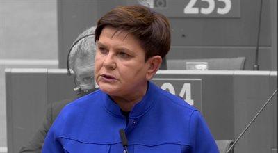 Afera korupcyjna w PE. Beata Szydło: trzeba zbadać wpływy Rosji w UE