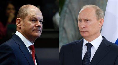 "Putin musi zrobić pierwszy krok". Scholz wezwał Rosję do wycofania wojsk z Ukrainy