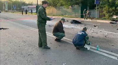W Rosji eksplodował samochód, którym jechał prokremlowski pisarz Zachar Prilepin