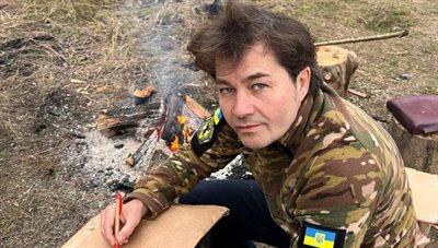 Były minister kultury Ukrainy jako żołnierz wkroczył do Chersonia. Nie kryje wzruszenia