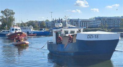 Zderzenie kontenerowca z polskim kutrem na Bałtyku. Trzy osoby ranne