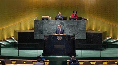 Sikorski na forum ONZ skrytykował Rosję. Upomniał się o nienaruszalność granic