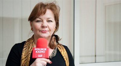 Elżbieta Łukowska, dziennikarka Informacyjnej Agencji Radiowej, z nagrodą Salus Publica