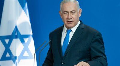 Spada poparcie dla premiera Izraela. "To daje nadzieję na zakończenie wojny w Strefie Gazy"