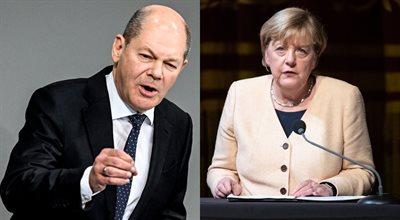 "Scholz wydziedziczył Merkel". "Der Spiegel" w mocnych słowach o rządach kanclerzy