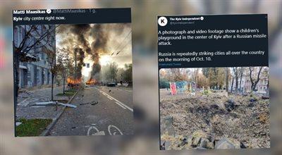 Barbarzyńskie bombardowanie Kijowa, są ofiary wśród cywilów. Sałek: tego typu akty zbrodni będą się pogłębiać