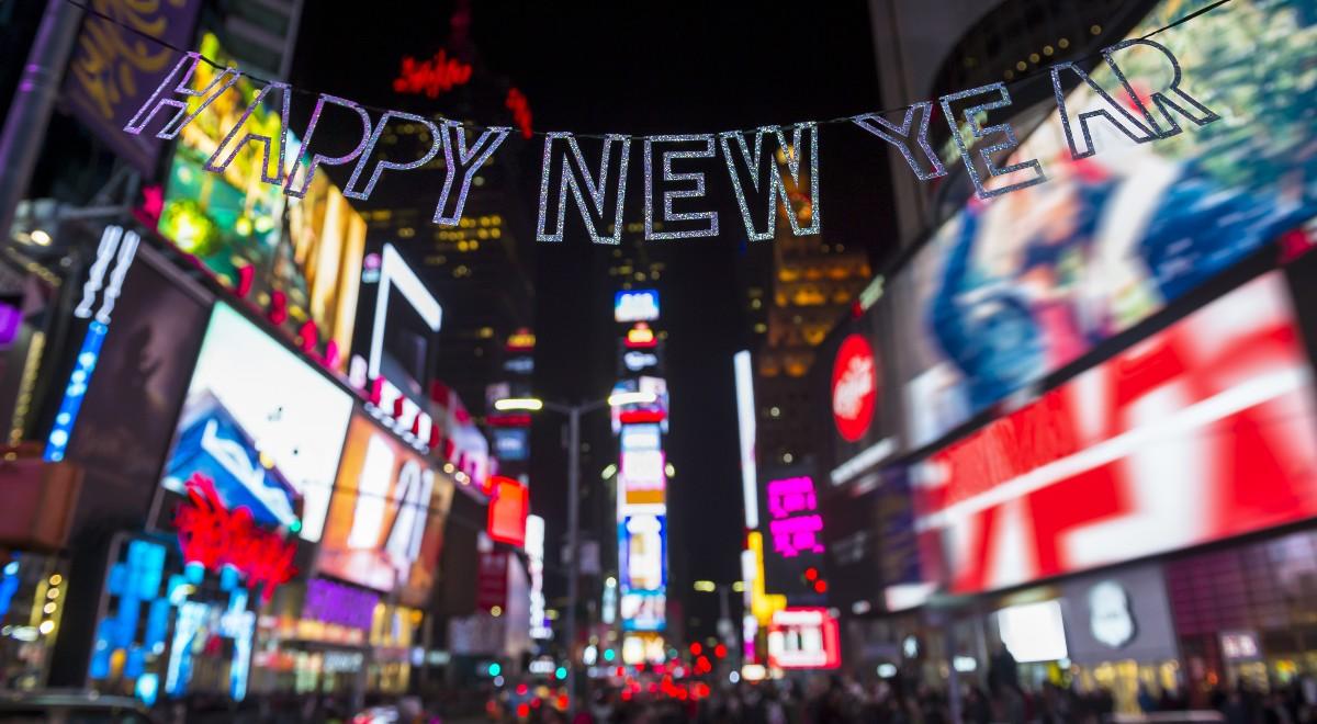 Wielkie odliczanie na Times Square. Jak Amerykanie powitają nowy rok? 