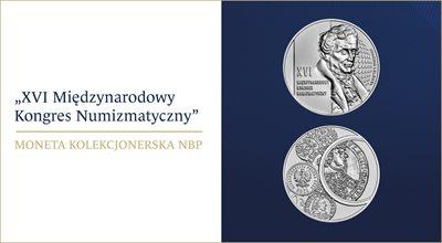 Nowa srebrna moneta kolekcjonerska NBP - XVI Międzynarodowy Kongres Numizmatyczny
