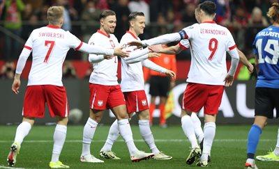 Football: Poland beat Estonia 5-1 in Euro 2024 playoff semifinal