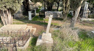 Dewastacja cmentarza protestanckiego w Jerozolimie. Zatrzymano sprawców