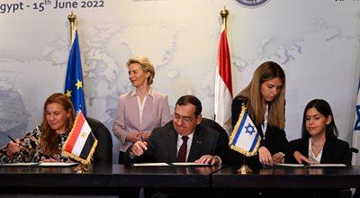 UE podpisała z Izraelem i Egiptem umowę na dostawy gazu, by uniezależnić się od Rosji