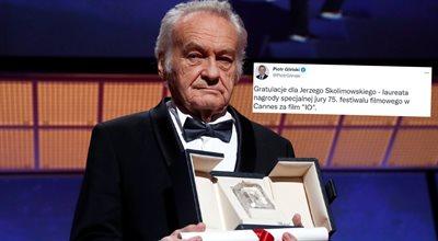 Jerzy Skolimowski doceniony w Cannes. Gratulacje od wicepremiera Piotra Glińskiego