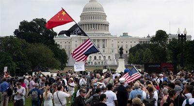 USA: zwolennicy Trumpa protestowali przed Kapitolem. Manifestacja przebiegła spokojnie