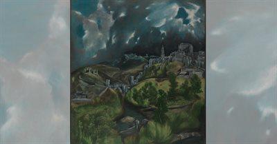 "Widok Toledo" przed burzą. Duchowy portret miasta