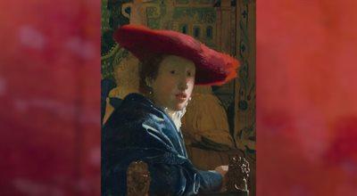 "Dziewczyna w czerwonym kapeluszu" Vermeera - niezwykły popis malarskich umiejętności