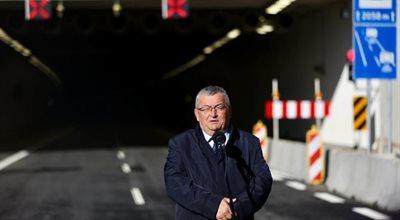 Minister Andrzej Adamczyk: tunel pod zakopianką zwiększy bezpieczeństwo kierowców
