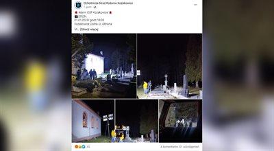 Akt wandalizmu na cmentarzu luterańskim w Kozakowicach. Zdewastowane nagrobki i okna kaplicy