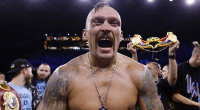 Ołeksandr Usyk wyróżniony. Ukraiński mistrz wagi ciężkiej został wybrany bokserem roku