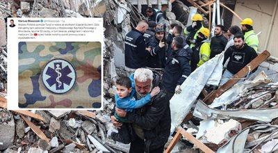 Szef MON: Wojsko Polskie pomoże Turcji w walce ze skutkami trzęsienia ziemi