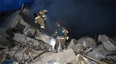 Rakieta zniszczyła budynek mieszkalny w mieście Dnipro. Wśród rannych są dzieci
