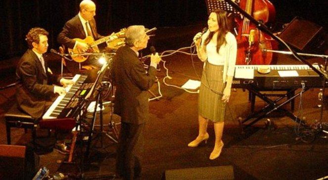 Anjani Thomas i Leonard Cohen w Trójce