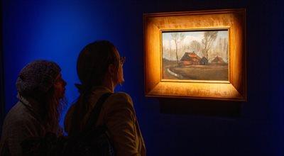 "Wiejskie chaty pośród drzew" - jedyne dzieło van Gogha w polskiej kolekcji - wystawione dla publiczności