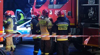 Pożar na targowisku w Kołobrzegu. Jedna osoba nie żyje