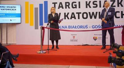 "Wolna Białoruś" gościem Targów Książki w Katowicach. "Nasz kraj zmieniają w kolonię Rosji, ale wierzymy w zwycięstwo"