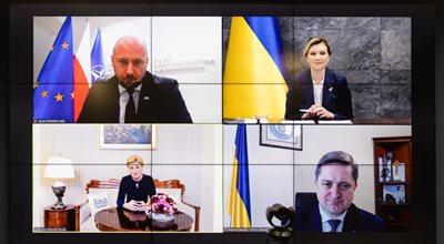 Polsko-ukraińska współpraca tematem rozmowy pierwszych dam. "Polskie doświadczenie jest szczególnie cenne"