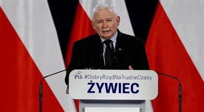 Prezes PiS w Żywcu: Polacy muszą mieć ambicje dużego europejskiego narodu  