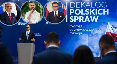 "Czy na pewno chcecie się podpisywać pod oszustwem PO?". Morawiecki apeluje do posłów Lewicy, PSL i Polski 2050