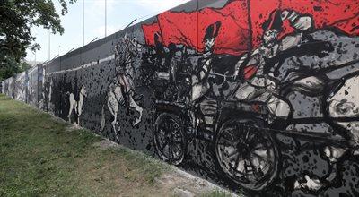 Mural upamiętniający największe polskie bitwy. 750 metrów z historią [ZOBACZ WIDEO]