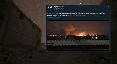 Syria: nocny atak rakietowy na lotnisko w Aleppo. Izrael nie potwierdza