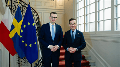 Premier Szwecji: doceniamy Polskę i jej rolę we wspieraniu Ukrainy