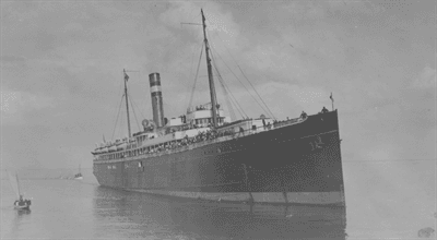 82 lata temu zatonął statek SS "Warszawa". Niemiecki okręt podwodny dopadł go w drodze do Tobruku