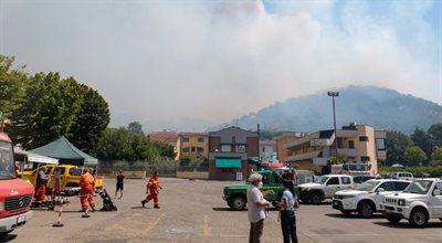 Wielki pożar we Włoszech. Ewakuowano około 200 osób