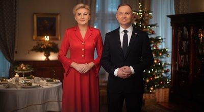 "Ufamy, że te święta przyniosą państwu wiele spokoju". Para prezydencka złożyła życzenia Polakom