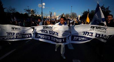 Protesty w Izraelu. Netanjahu opóźnił kontrowersyjną reformę sądownictwa
