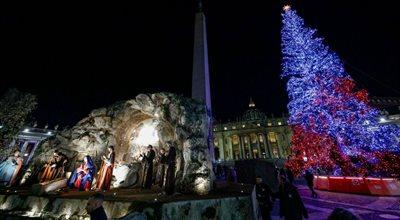 Inauguracja szopki na placu św. Piotra. "Splendor narodzin Jezusa zobowiązuje nas do głoszenia nowiny"
