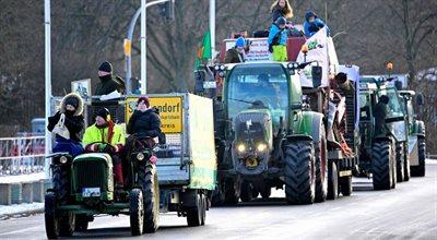 Strajkują niemieccy rolnicy. Zablokowany odcinek polskiej autostrady