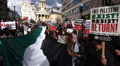 Propalestyńskie demonstracje w Wielkiej Brytanii