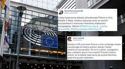 Debata w PE w dniu narodowego święta. Jednoznaczne komentarze europosłów PiS. "To perfidia"