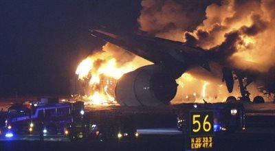 Zderzenie samolotów na lotnisku w Tokio. Nie żyje pięć osób