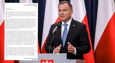 List Andrzeja Dudy do uczestników zjazdu klubów "GP". "Stajemy przed bezprecedensowymi wyzwaniami"