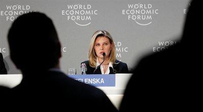 Forum Ekonomiczne w Davos. Pierwsza dama Ukrainy: nie widzę na szczycie zmęczenia wojną