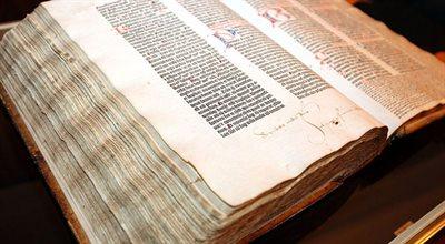Biblia Gutenberga - przełomowa księga w dziejach Europy