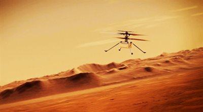 Śmigłowiec-dron NASA kończy swoją misję. Ingenuity przez 3 lata pracował na Marsie