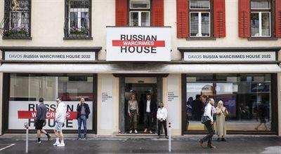 "Dom rosyjskich zbrodni" w Davos. Goście Forum mogą zobaczyć wstrząsającą wystawę 
