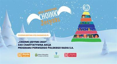 "Choinki Jedynki 2023". XXII edycja akcji charytatywnej Programu 1 Polskiego Radia