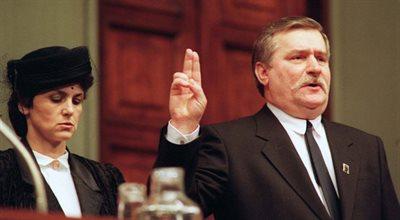 33 lata temu Lech Wałęsa został prezydentem RP. Do kraju powróciły insygnia władzy prezydenckiej